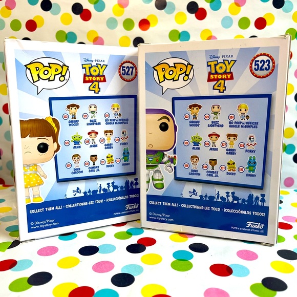 Disney Pixar Funko Pop Bundle Buzz Lightyear (523) & Gabby Gabby (527) - Picture 4 of 4